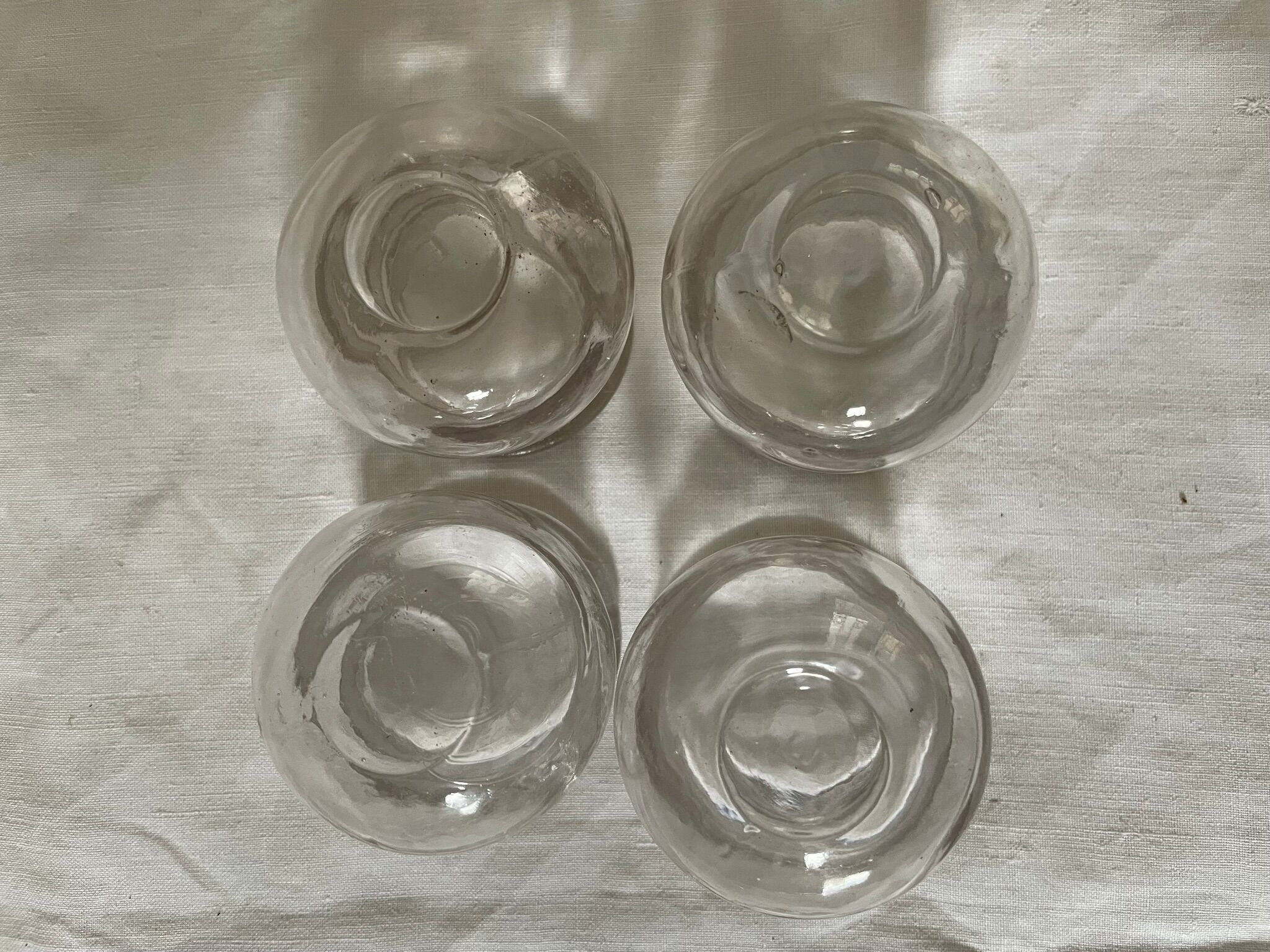 Medicinal suction tea light holders