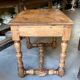 Bureau, table d'appoint 1 tiroir en bois clair