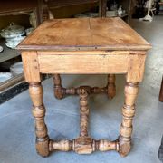 Bureau, table d'appoint 1 tiroir en bois clair