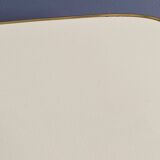 low Yellow formica side table 1960s