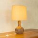 1970s Table Lamp with Ceramic Base