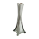 Vase soliflore blanc en verre