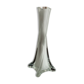 White glass bud vase
