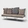 Banquette "Ikmissou" - Design Pascal Mourgue, Circa 1980