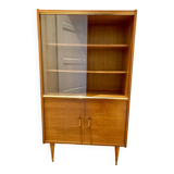 Vintage Scandinavian design display cabinet