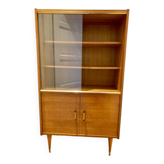 Meuble vitrine vintage design scandinave