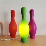 Knockoff lamp by Josh Owen for Bozart orange/freen/purple