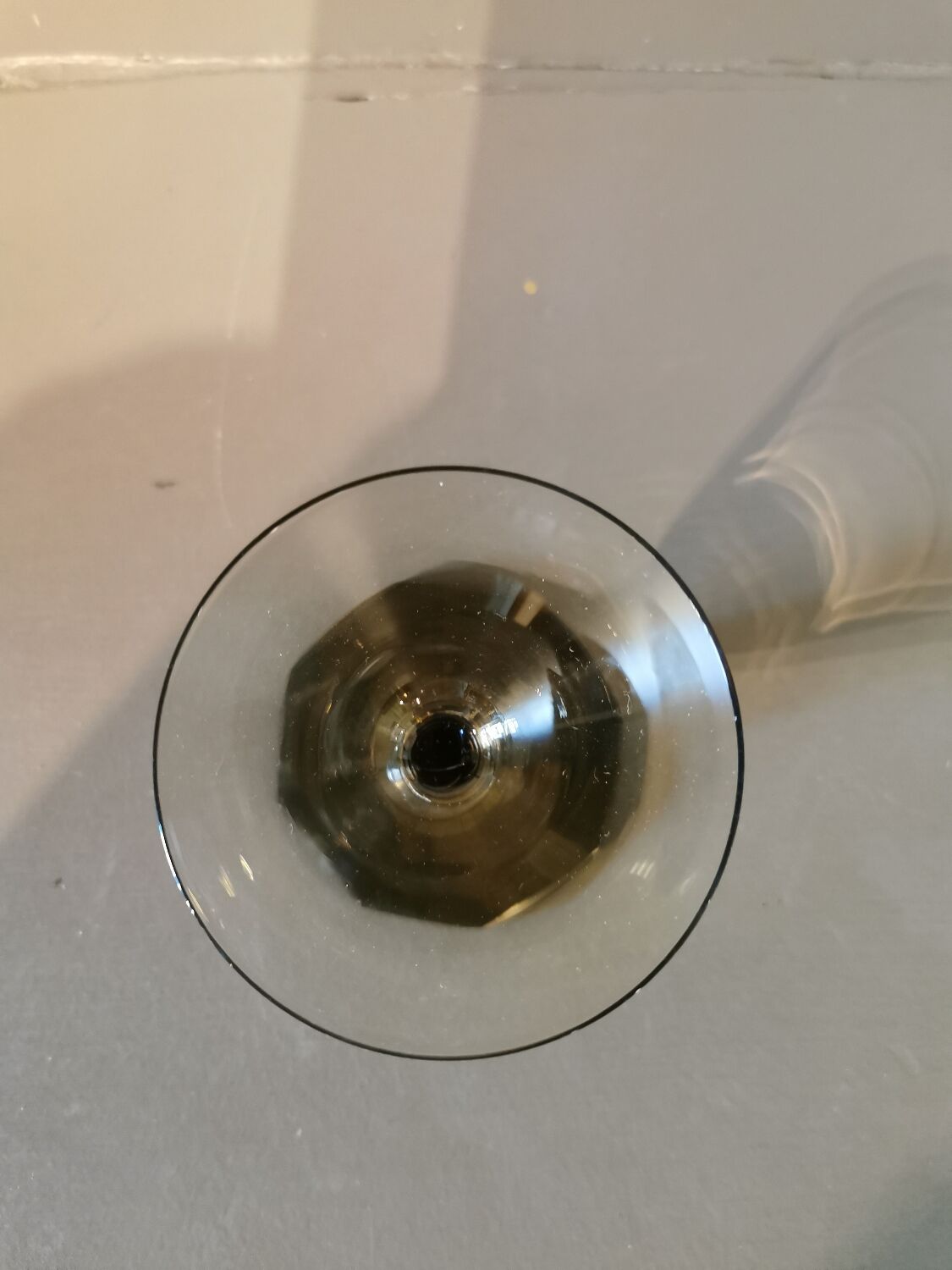 Suite of 6 glasses in Art Deco Porto