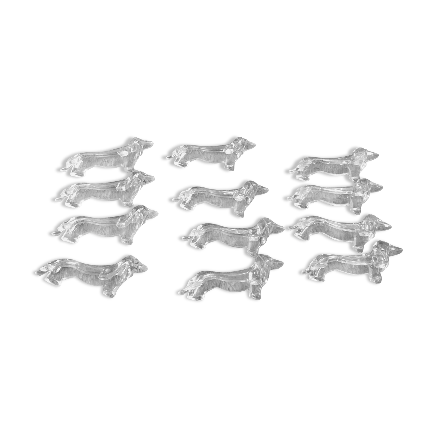 Series of 12 knife holders