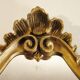 Golden Italian Mirror 41 x 28 cm