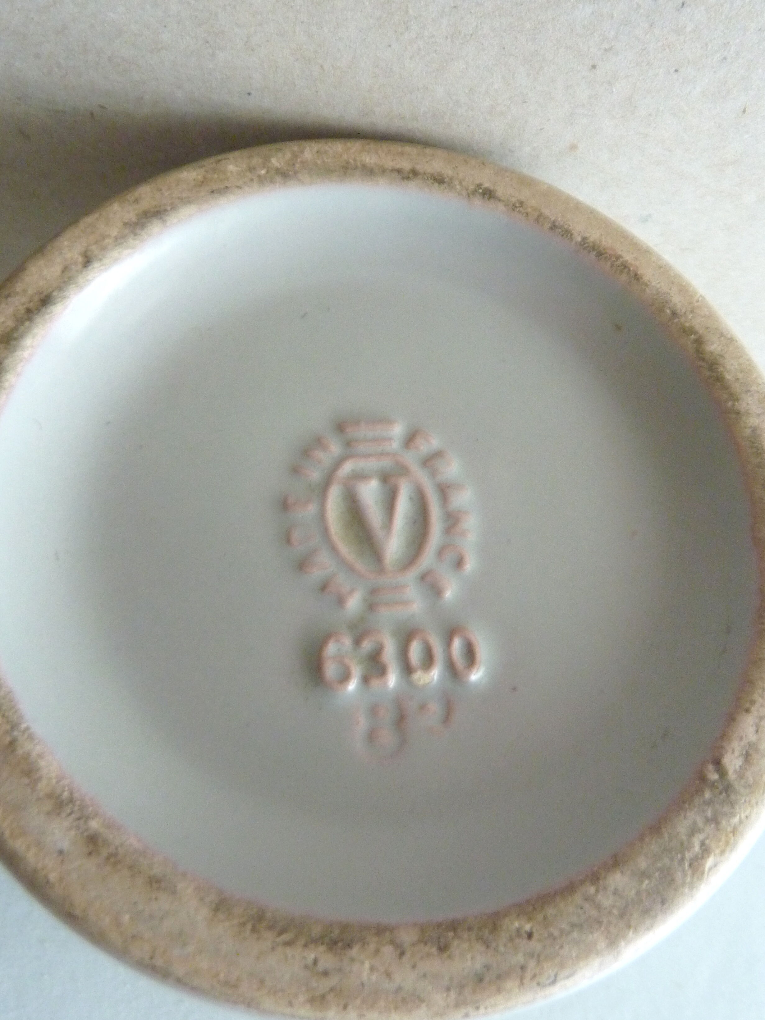Verceram ceramic vase from the 70s
