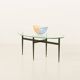 Italian mid century  glass coffee table 1950s