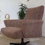 Pair of Czechoslovak swivel chairs year 70