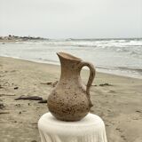 Stoneware pitcher