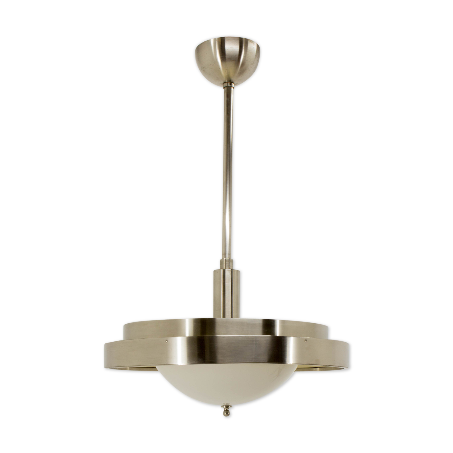 Ultra Rare Large Bauhaus Chandelier by Franta Anyz, 1930s