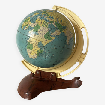 Vintage terrestrial globe MS - West Germany