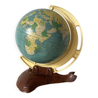 Vintage terrestrial globe MS - West Germany