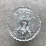 Ancient vase in cut crystal