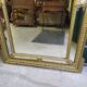 Large framed mirror from the 19th century