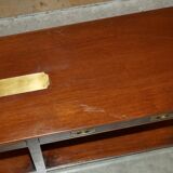 Kennedy Harrods military campaign console with two drawers
