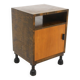 Birch bedside table, Axel Larsson for Bodafors, Sweden, 1960