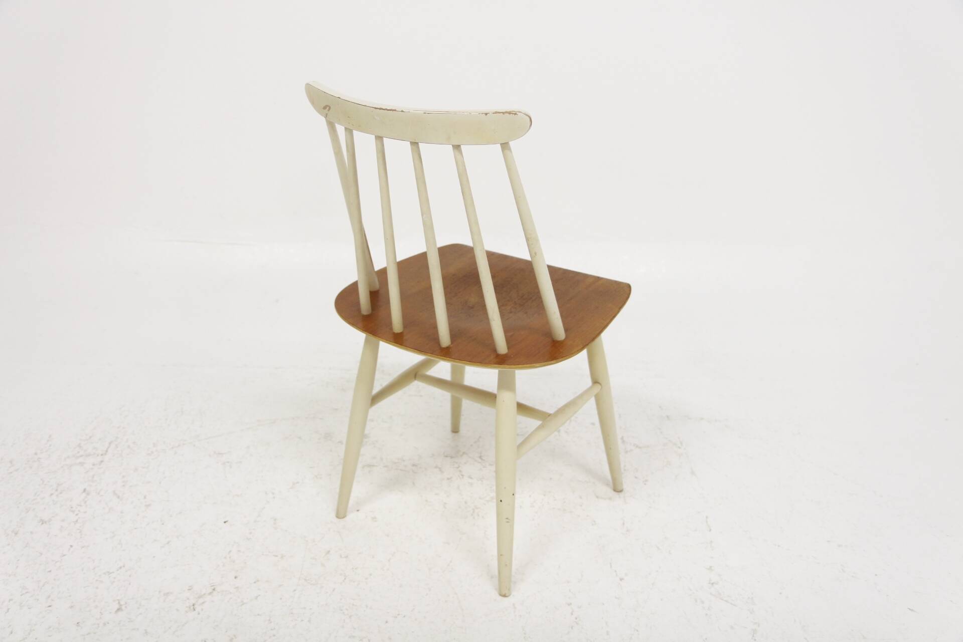 Set of 4 Scandinavian "Fanett" chairs by Ilmari Tapiovaara, Sweden, 1960