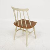 Set of 4 Scandinavian "Fanett" chairs by Ilmari Tapiovaara, Sweden, 1960