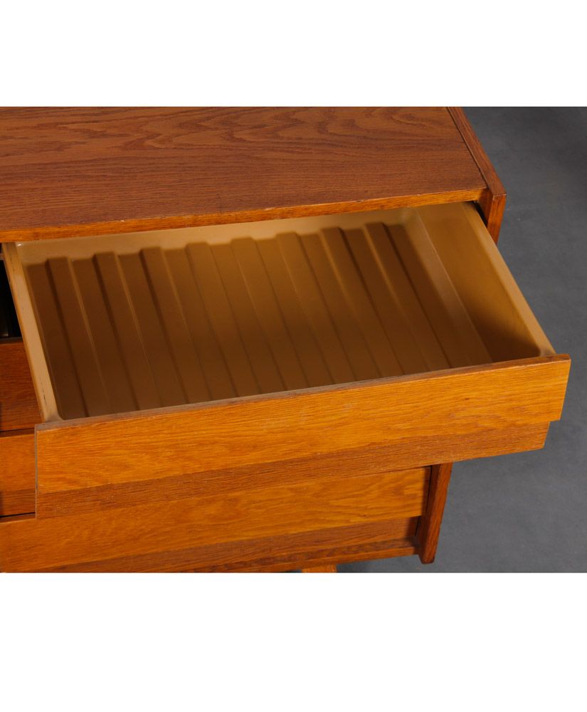 Wooden sideboard by Jiroutek for Interier Praha, U-460, 1960