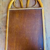 Vintage rattan mirror
