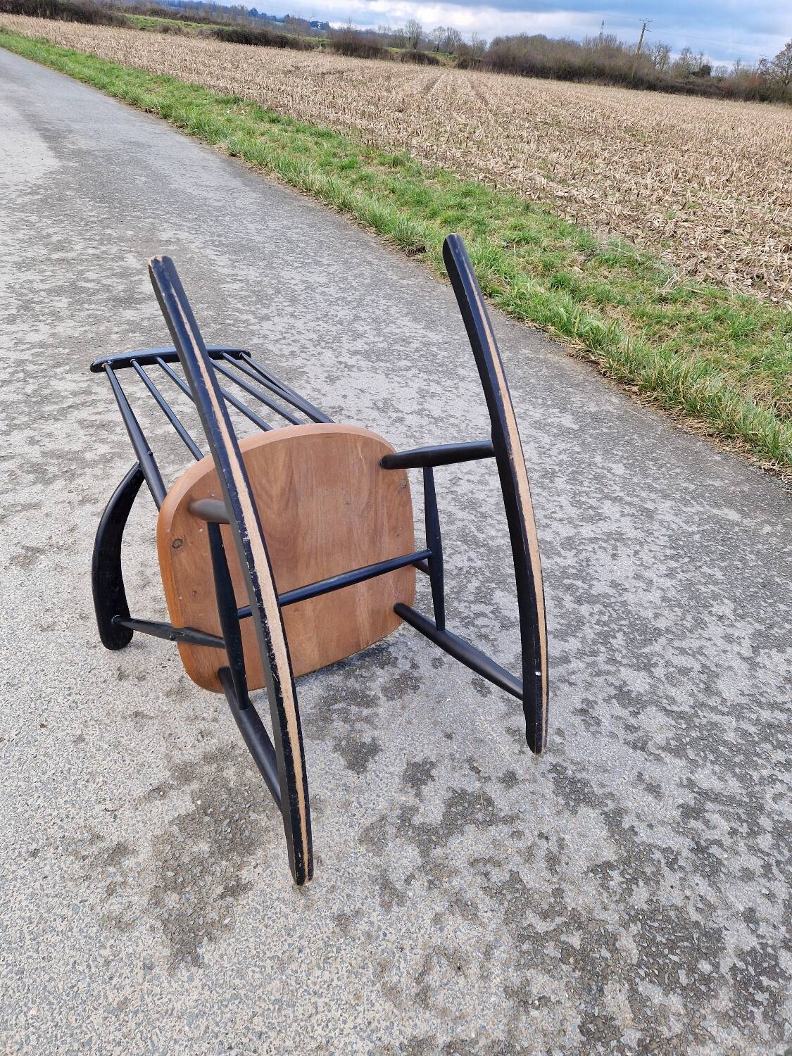 Rocking chair Scandinavian style 50s 60s