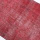 Red vintage rug 195x113cm