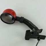 60s 70s table lamp clamp lamp gooseneck space age design metal