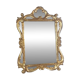 Antique mirror with carved wooden frame and original gilding, 53x37 cm, SD207.