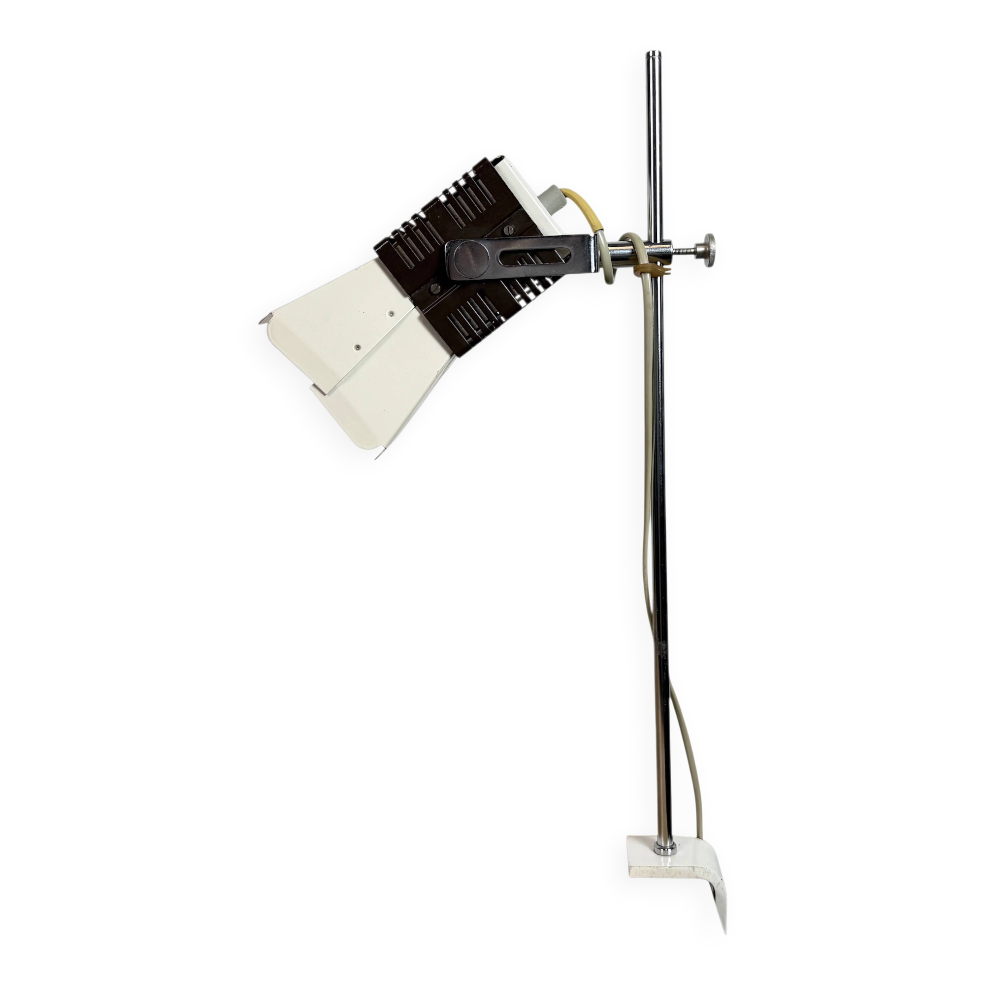 Lampe de table beige vintage de Lidokov, années 1970