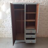Light blue English wardrobe