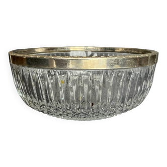 Cut glass bowl or salad bowl