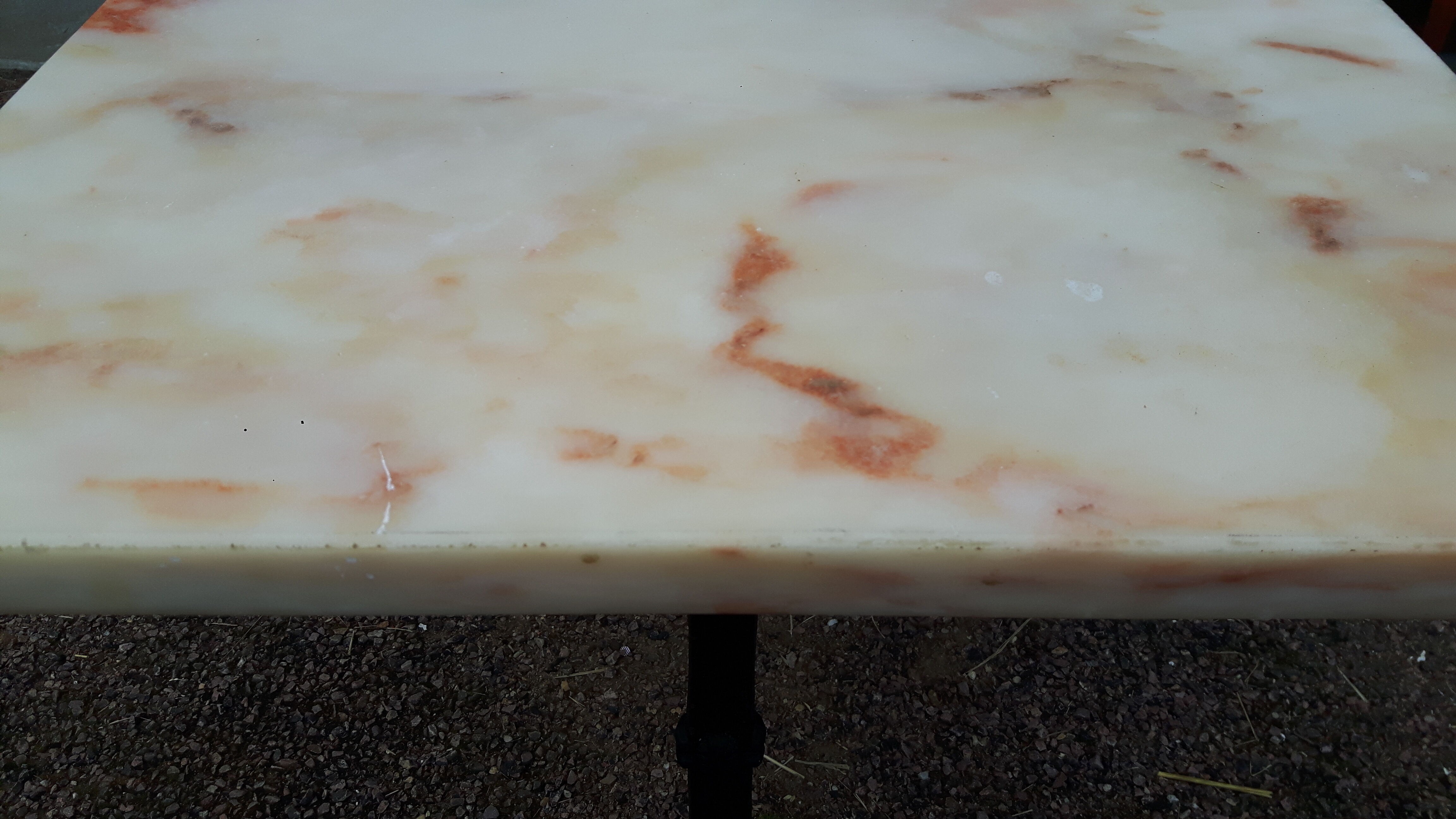 Marble table