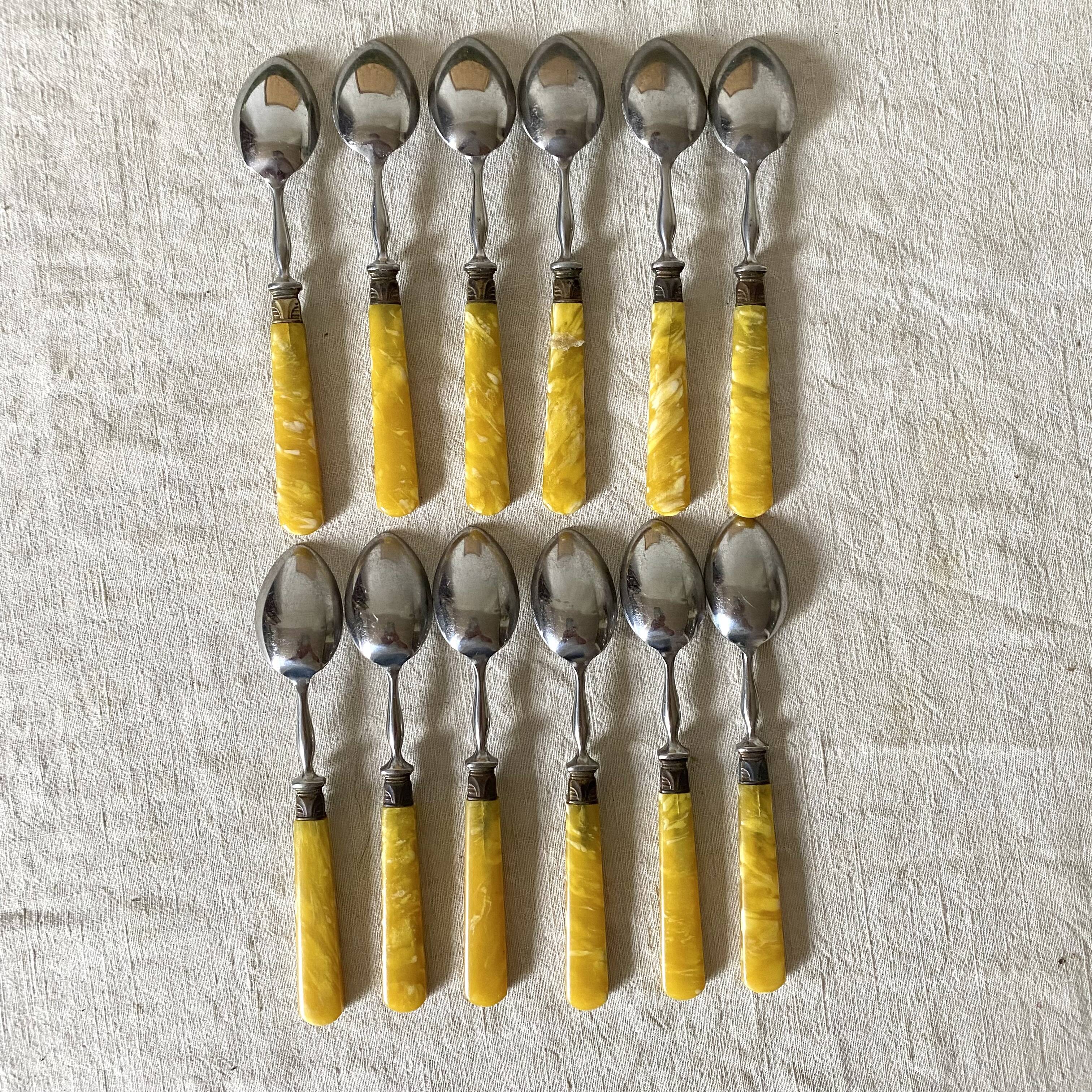 50s spoons in their box