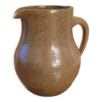 Stoneware pitcher