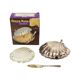 Vintage Scallop Shell Butter Dish Knife Silver Plated Metal Queen Anne