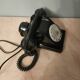 telephone from the 50s in black bakelite