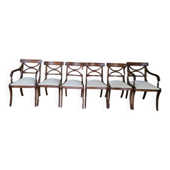 Lot de 6 chaises de Table.  Vente du lot complet