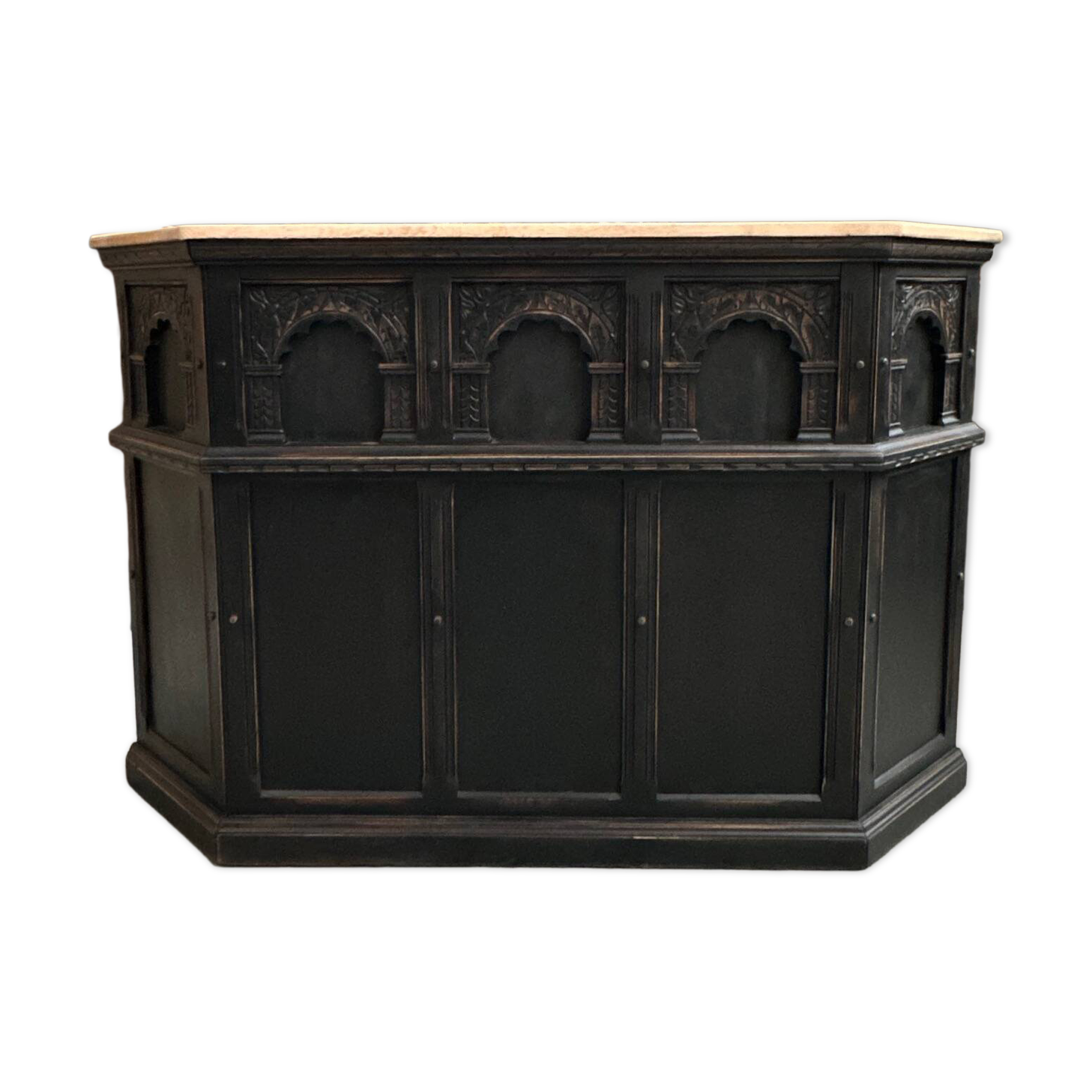 Oak bar counter Early 20th century