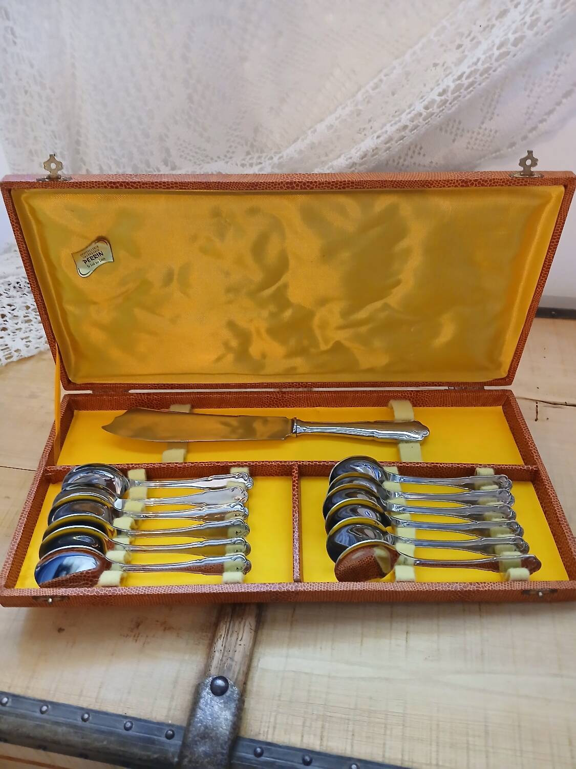 Coffret 12 cuillères à sorbet/ glace
