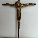 Gilded bronze crucifix