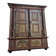 Mountain-painted wardrobe from the late 18th century.