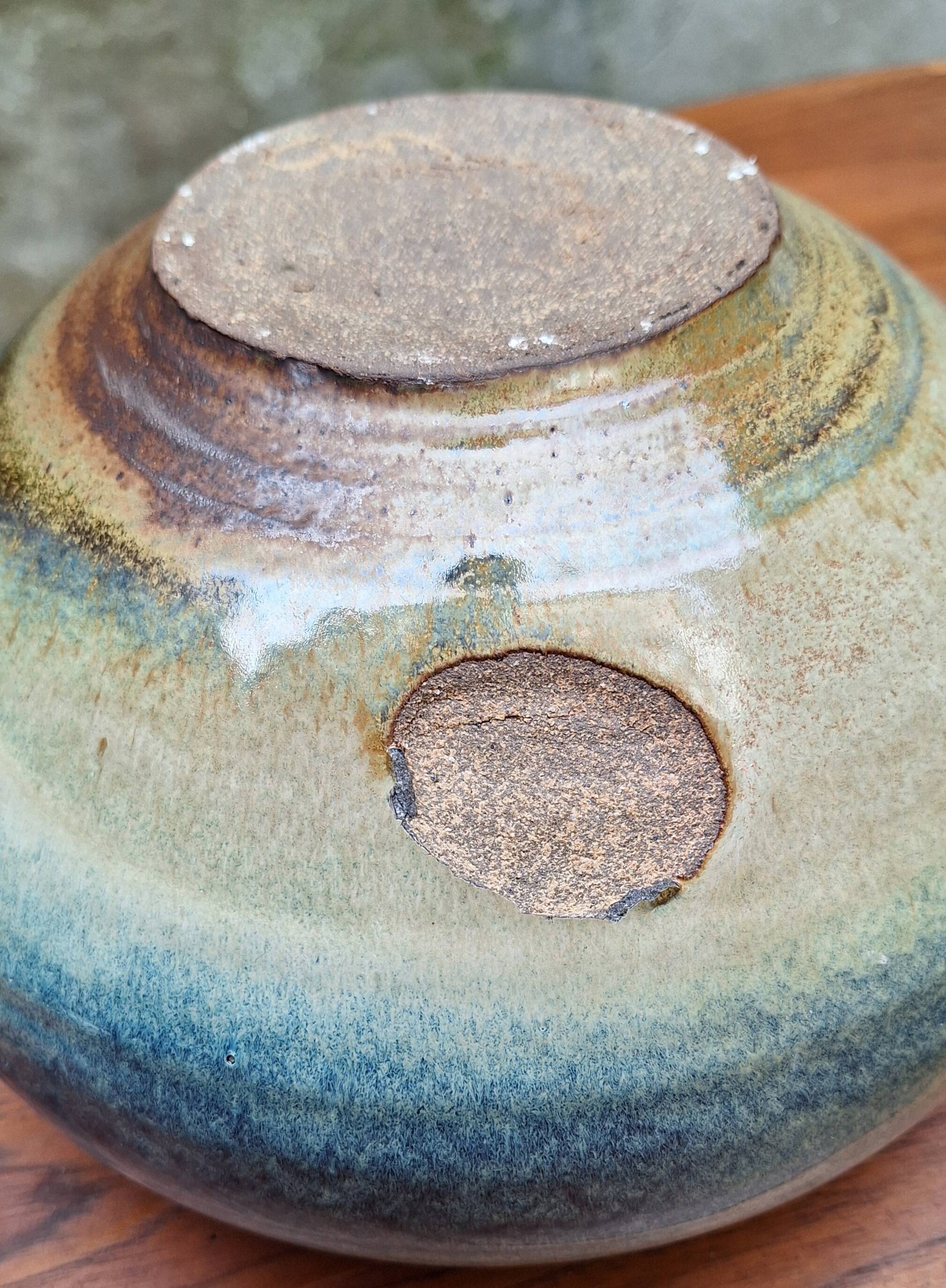 Ceramic vase by Nadia and Alain Pinel