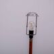 Danish teak and brass floor lamp circa 1960