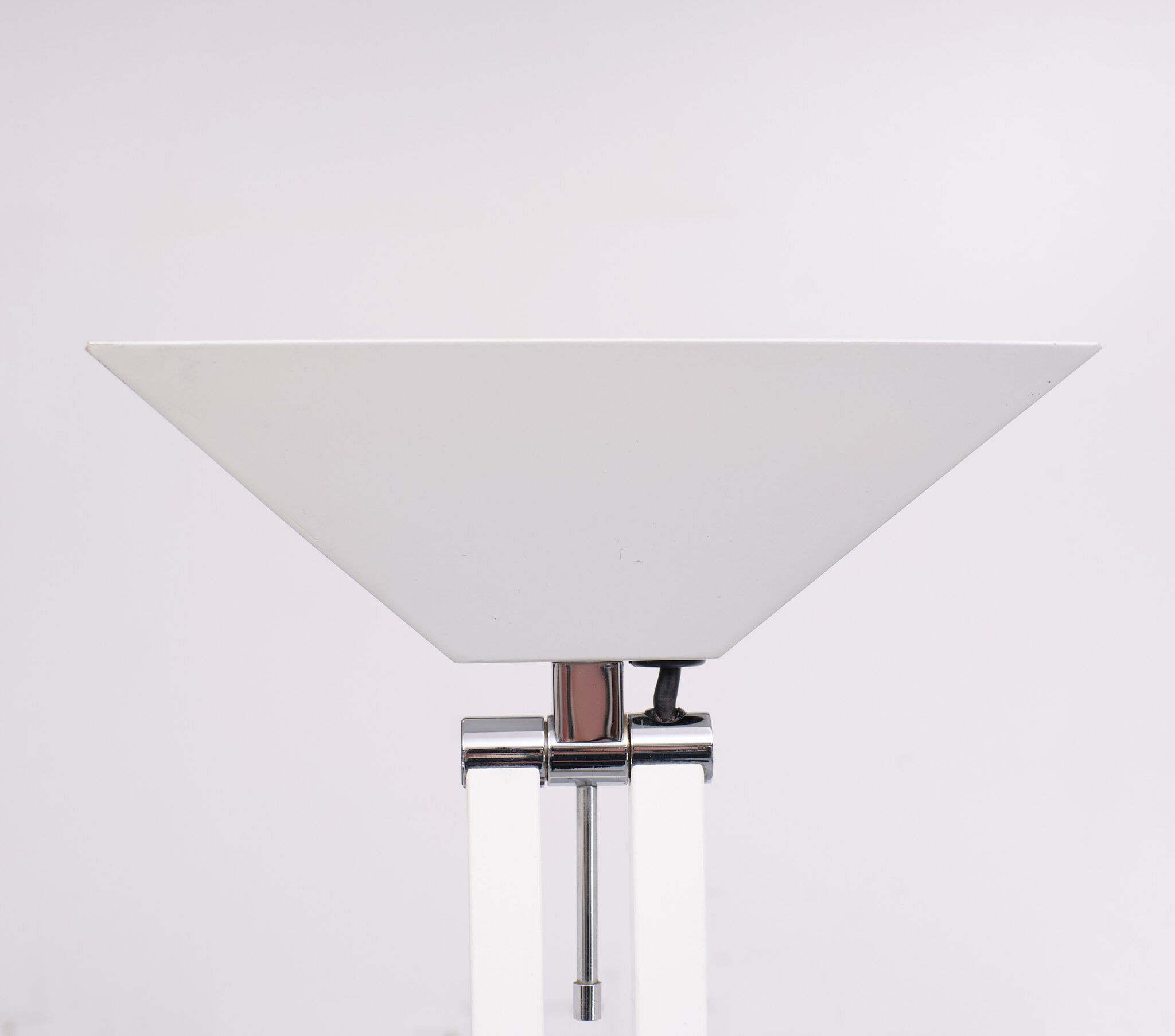 Post Modern White Floor Lamp 1980s Belgium