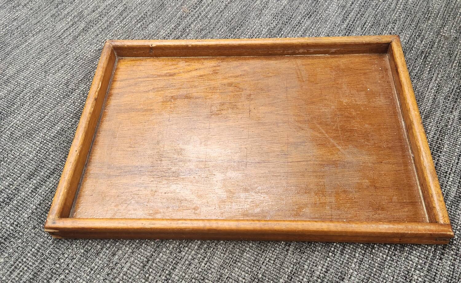 XL solid wood tray